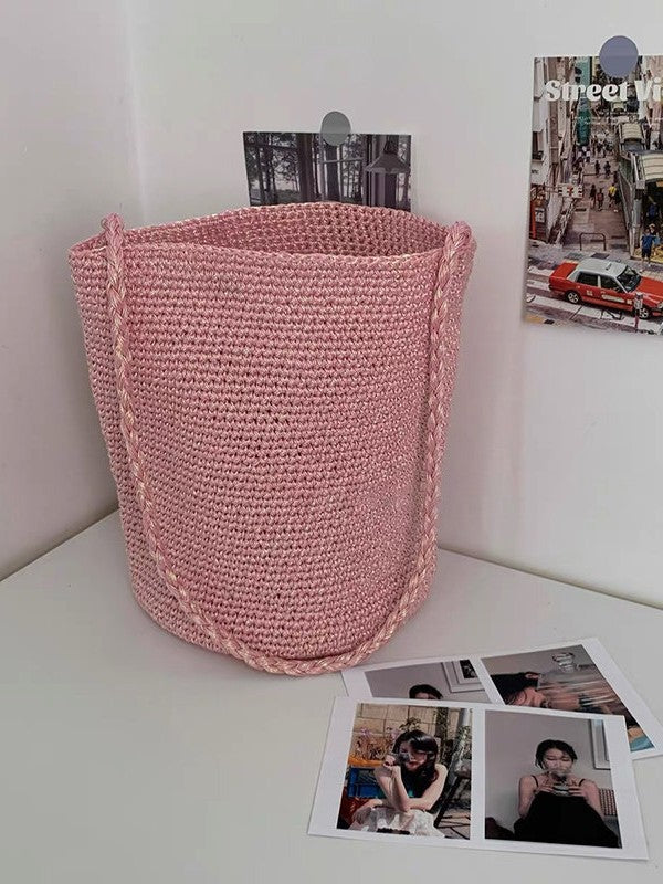 Elegant Design Versatile Hand-woven Commuter Underarm Women's Shoulder Bag