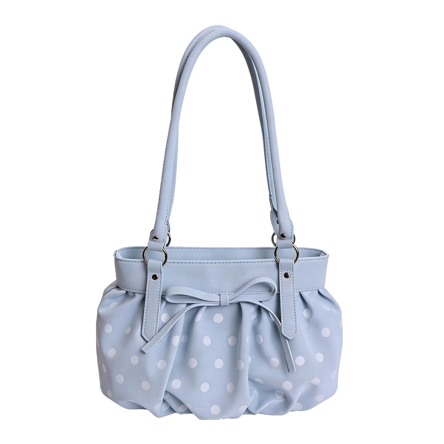 Women's Fresh Bowknot Polka Dot Fashion Underarm Bags