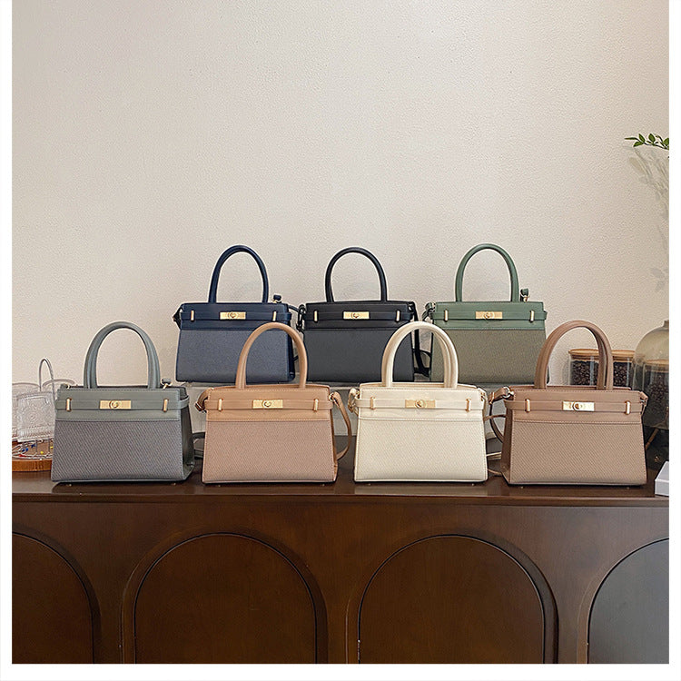 Women's Elegant Fashion Summer Simple Textured Retro Women's Handbag