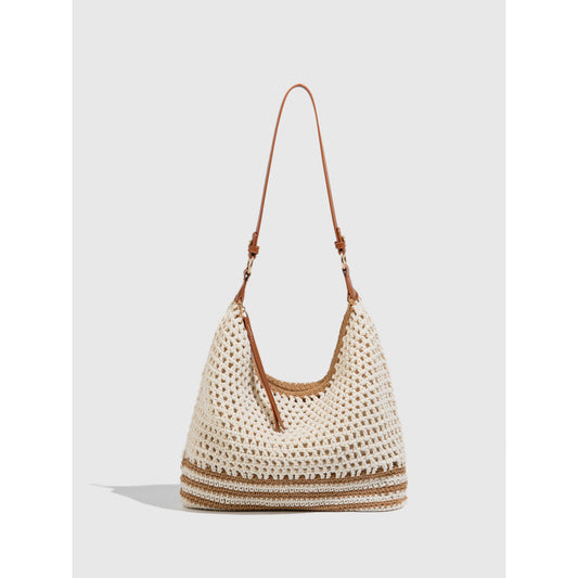 Hollow Woven Vacation Beach Fashion Large Tote Bags