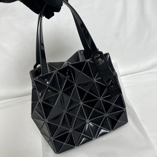 Women's Original Life Diamond Box Geometric Rhombus Portable Women's Shoulder Bag