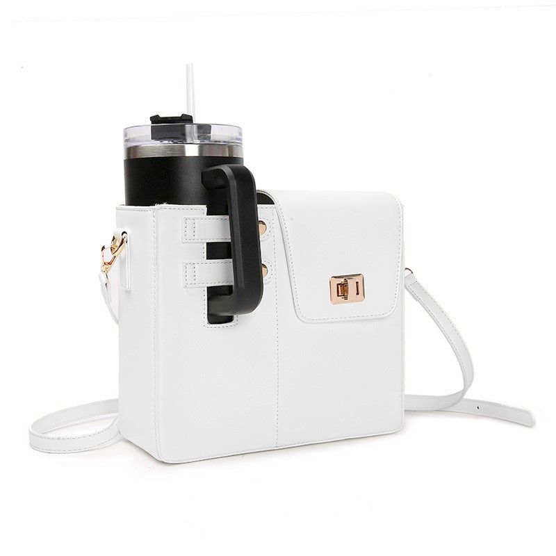 Portable Beverage Bottle Kettle Large Thermal Insulated Women's Messenger Bag