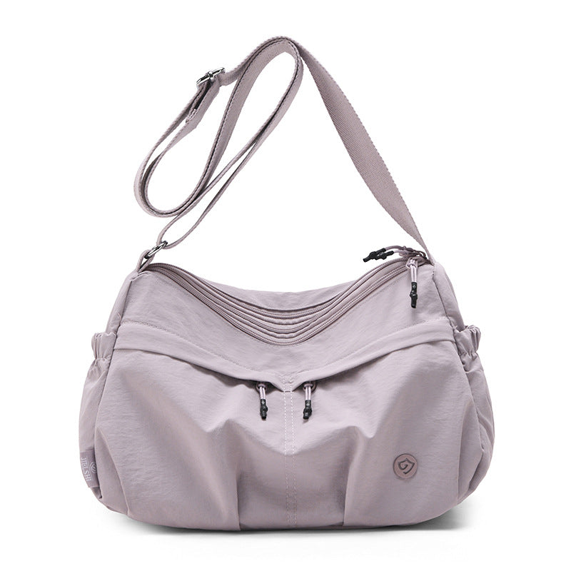 Korean Style Nylon Cloth Macaron Light Small Square Bags