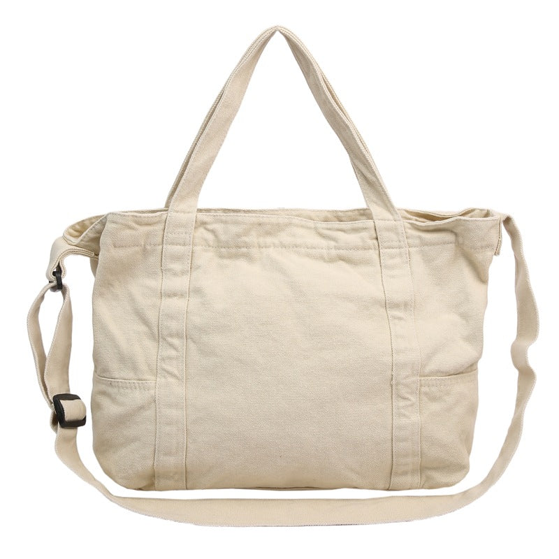 Women's Large Capacity Canvas Retro Literary Fashion Bags