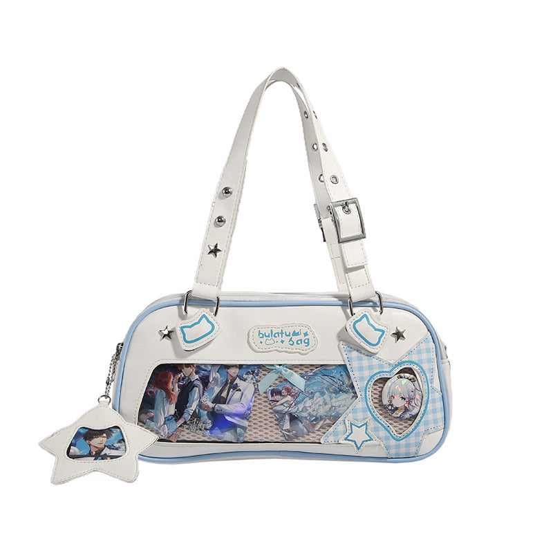 Rice Leisure Cartoon Large Capacity Uniform Bags
