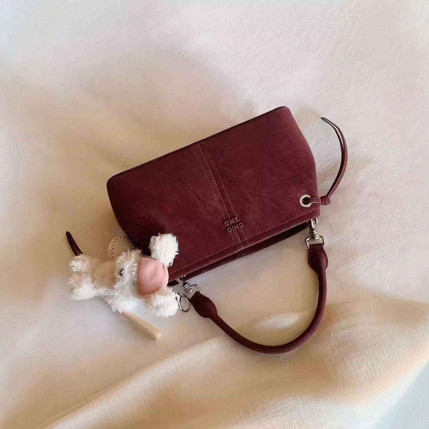 Design Female Purple Simple Commute Fashion Women's Shoulder Bag