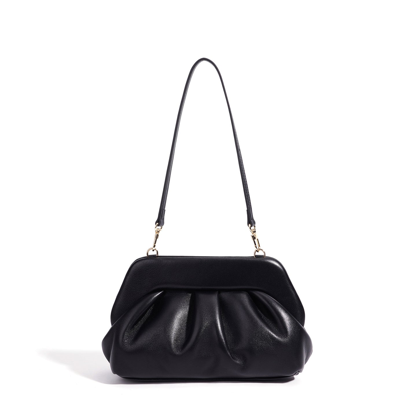 Fashion Elegant Detachable Strap Temperament Leisure Cloud Women's Shoulder Bag