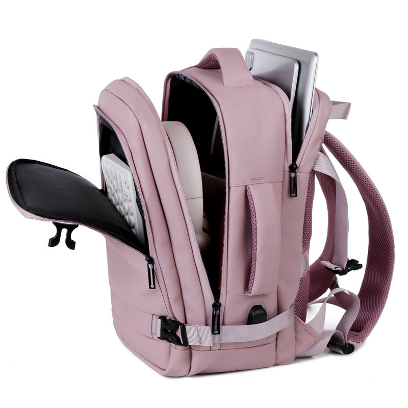 Women's Lian Hang Boarding Can Add Vacuum Backpacks