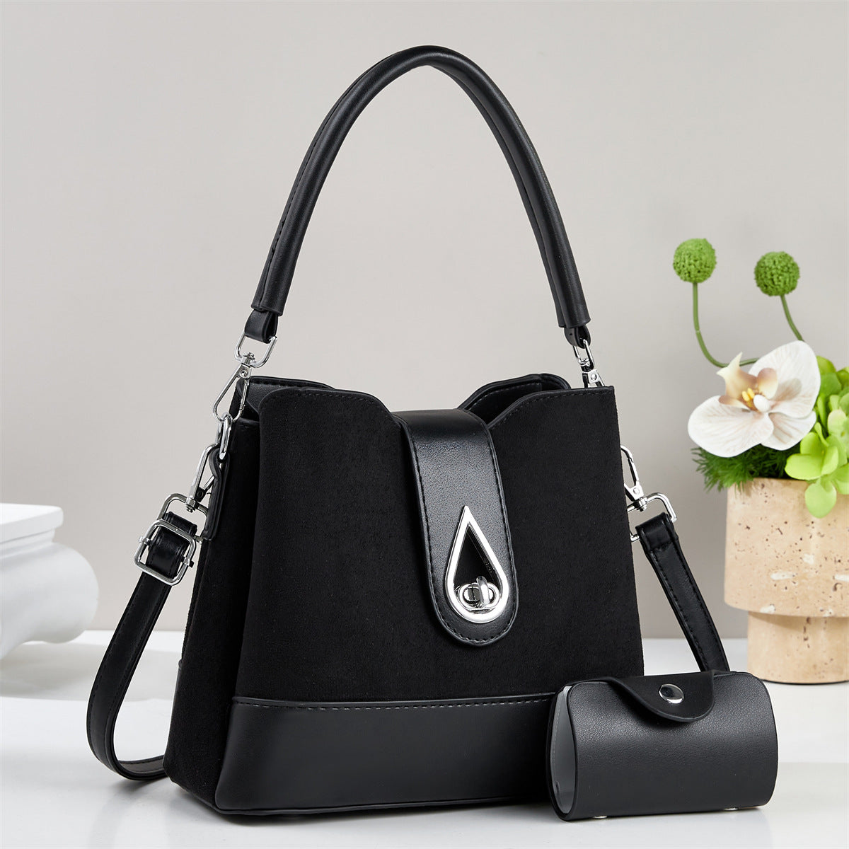 Fashion Good-looking Macaron Versatile Large Capacity Women's Handbag