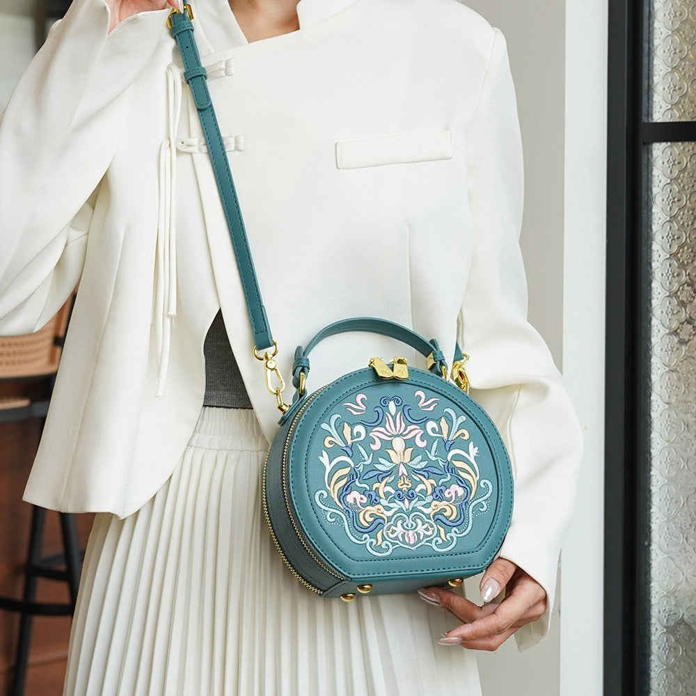 Women's Chinese Style Fashionable Embroidered For Trendy Women's Messenger Bag