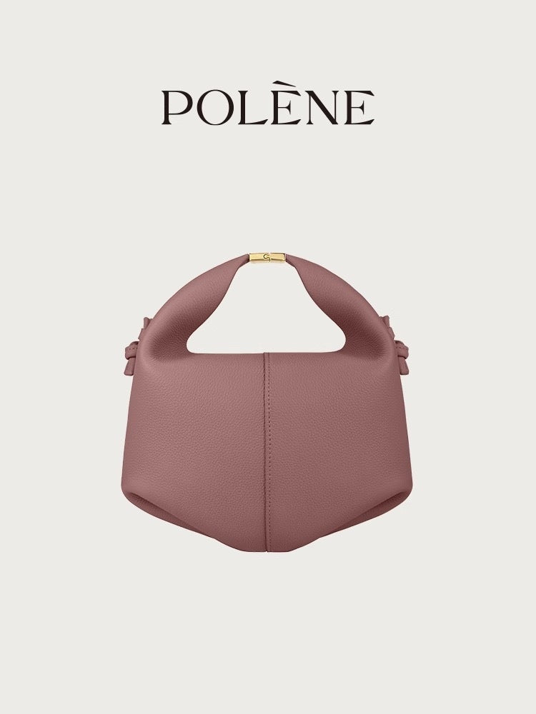 Lunch French Niche Leather Portable Dumpling Women's Messenger Bag