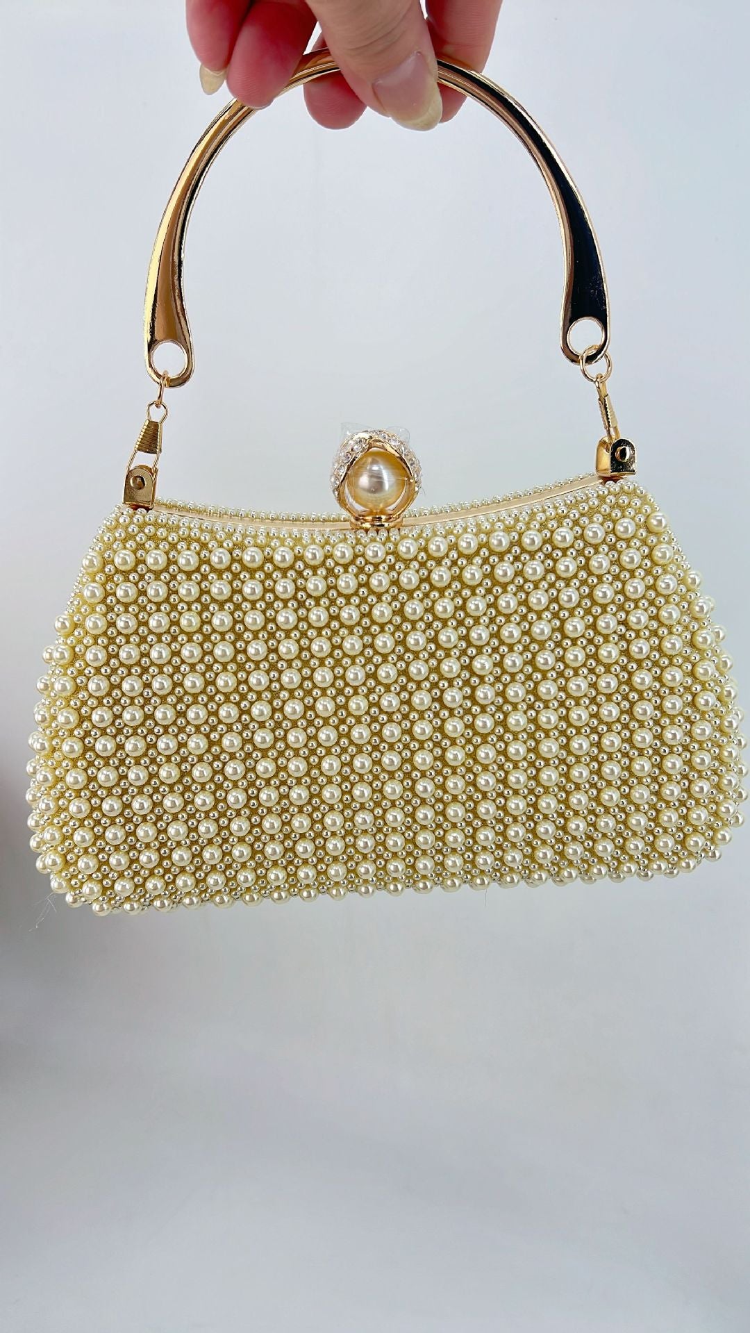 Pearl Cheongsam Dress Party Hand Underarm Handbags