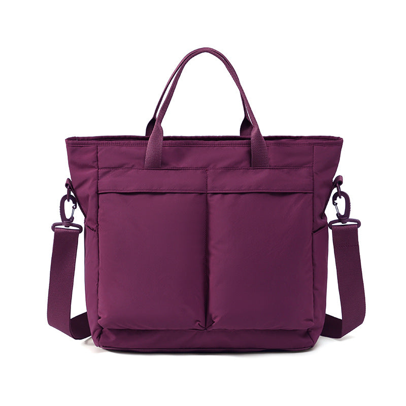 Women's & Men's Lightweight Durable Nylon Portable Large Capacity Women's Shoulder Bag