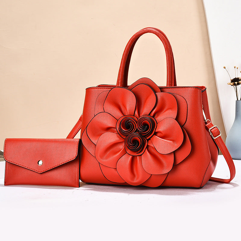 Women's Texture One Combination Large Capacity Light Women's Handbag