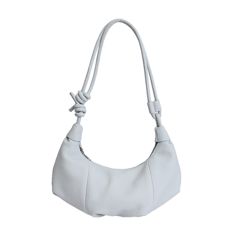 Women's Korean Style Underarm Commuter Soft Surface Bags