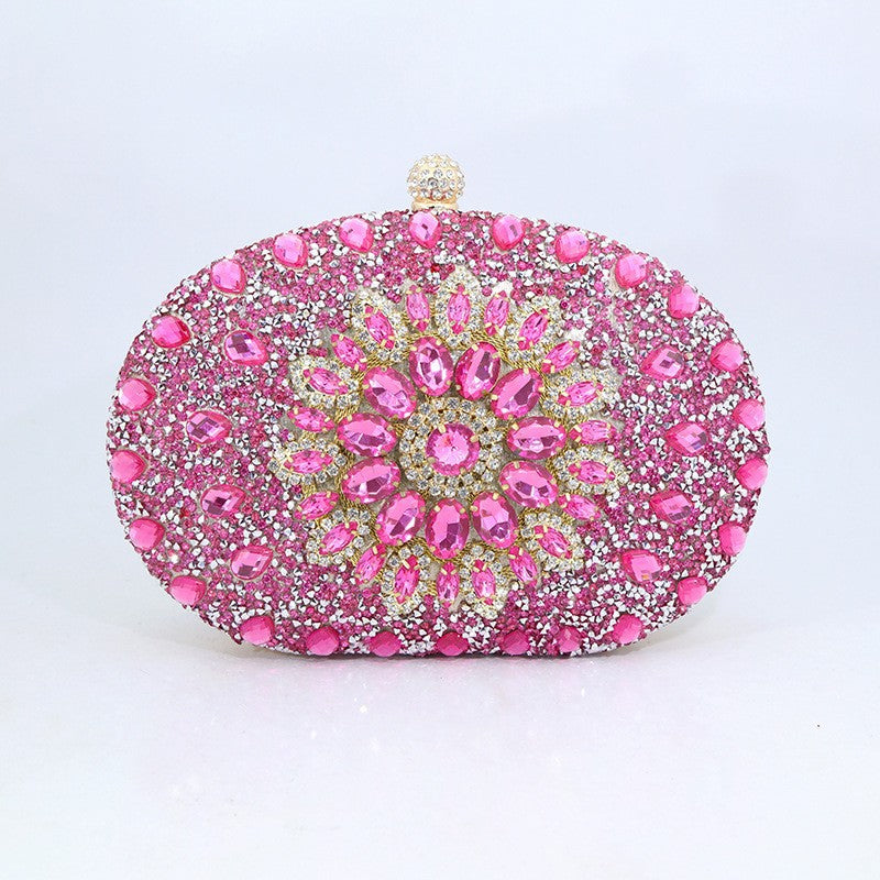 Women's Town Diamond Cheongsam Formal Dress Dinner Bag