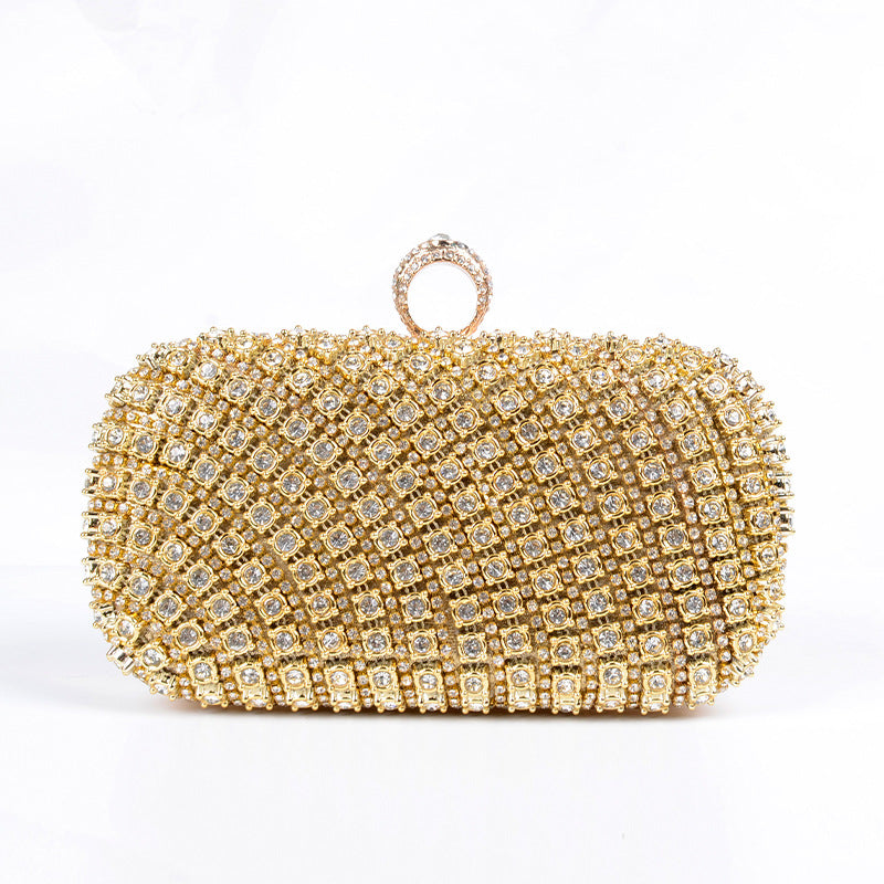Women's Big Rhinestone Clutch Glitter Suitable For Party Wedding Bride Bags