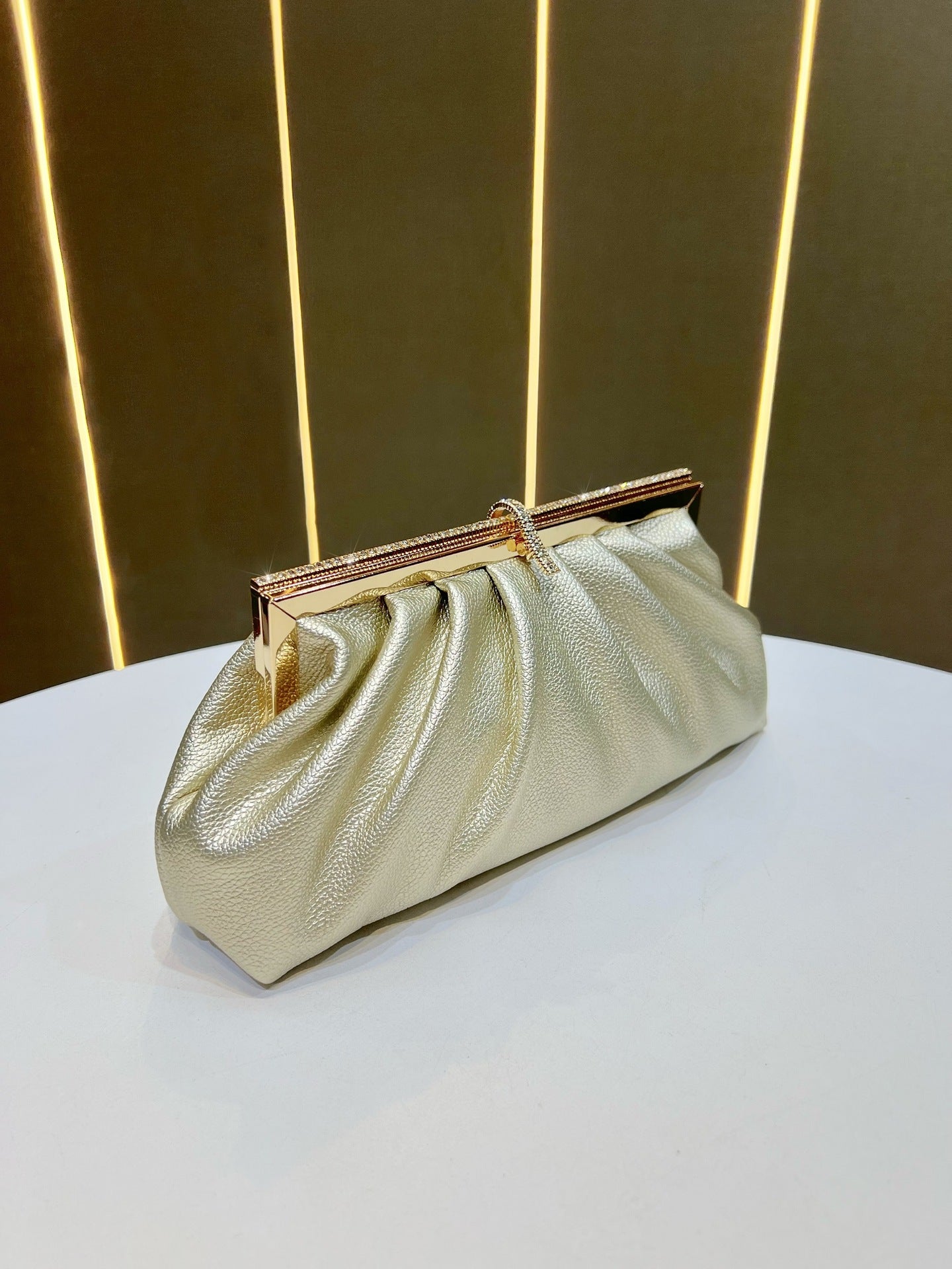 Slouchy Women's Clutch Diamond Fashion Elegant Dinner Bag