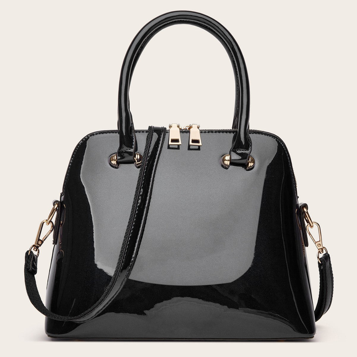 Women's Autumn Patent Leather Shiny Fashion Shell Women's Shoulder Bag