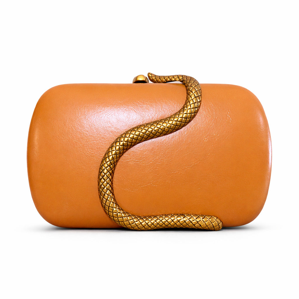 Summer Clutch Snake Shape Fashion Dinner Women's Shoulder Bag