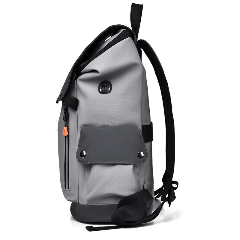 Versatile Men's Waterproof Fashion Simple Tide Leisure Backpack