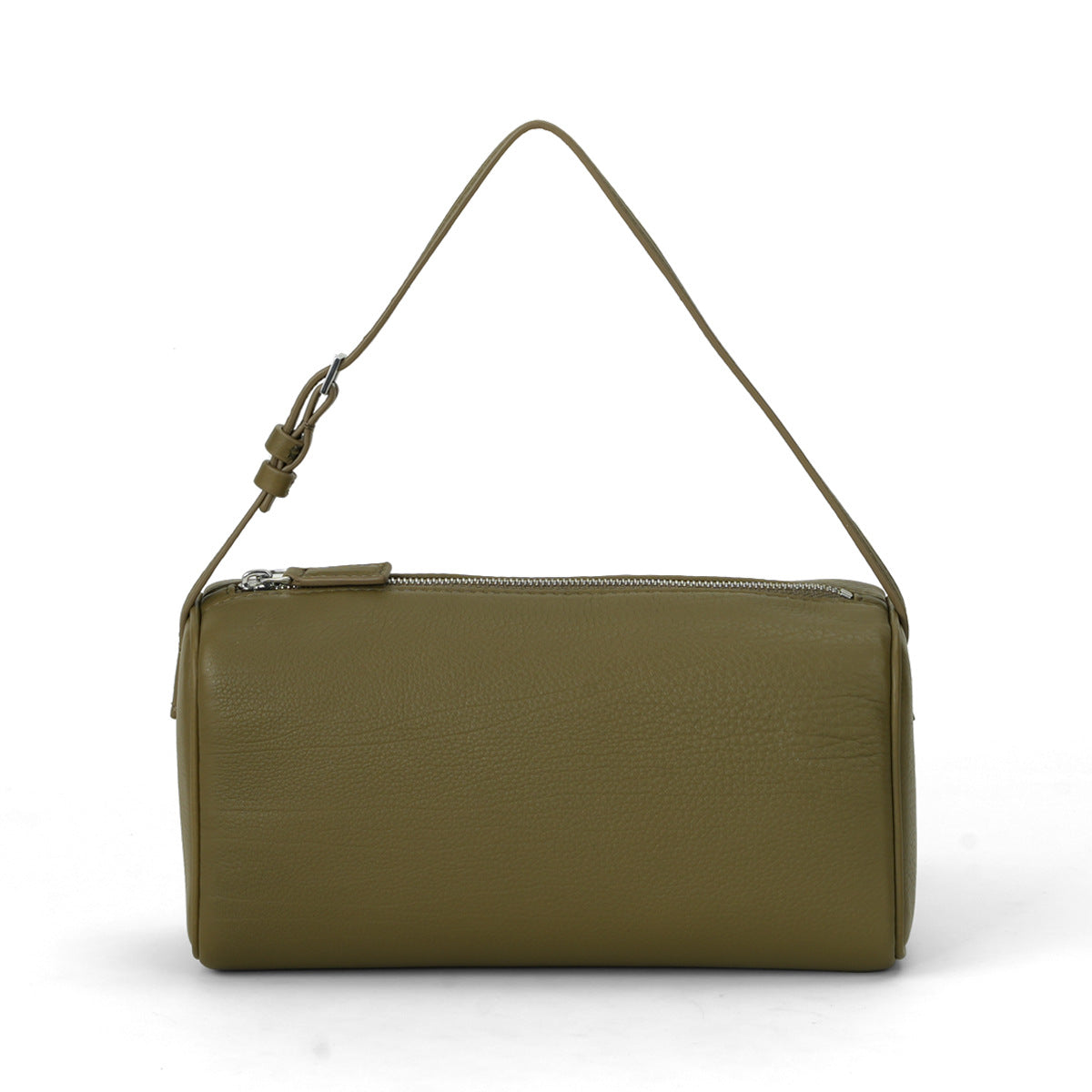 Women's Pencil Calf Skin Inside Outside Steel Women's Leather Bag