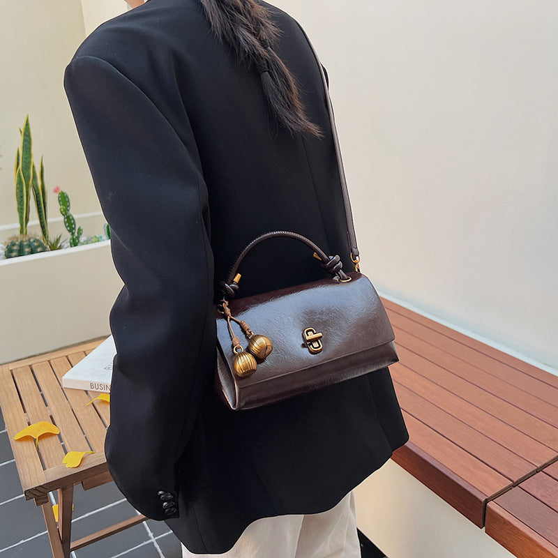 Trendy Niche High Sense Retro Style Fashionable Versatile Light Luxury Bags