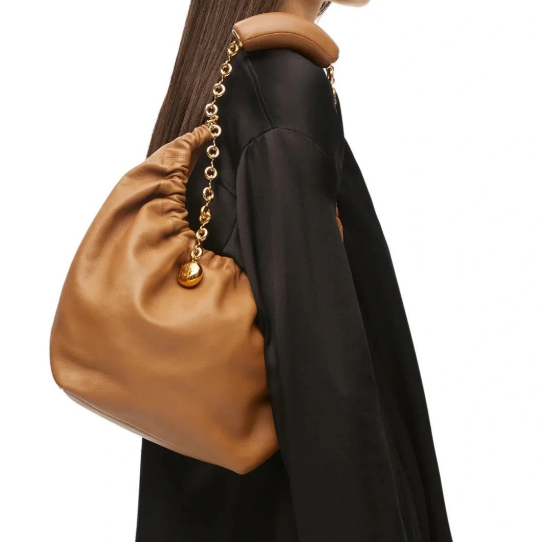 Layer Cowhide Garbage Chain Underarm Soft Genuine Women's Shoulder Bag