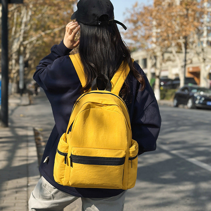 College Stylish Simple Versatile High Lightweight Computer Short-distance Leisure Backpack