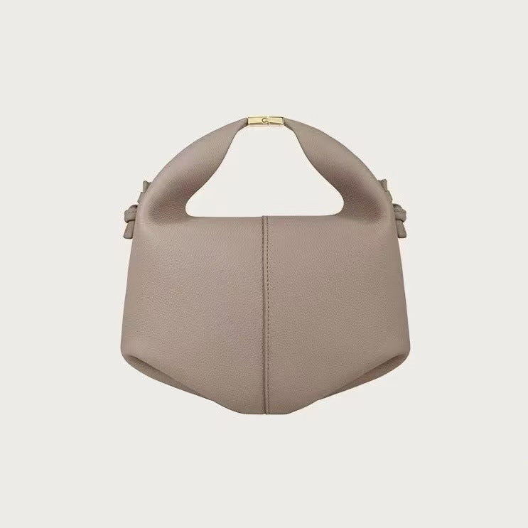 Women's French Niche Lunch Genuine Leather Single High Bags