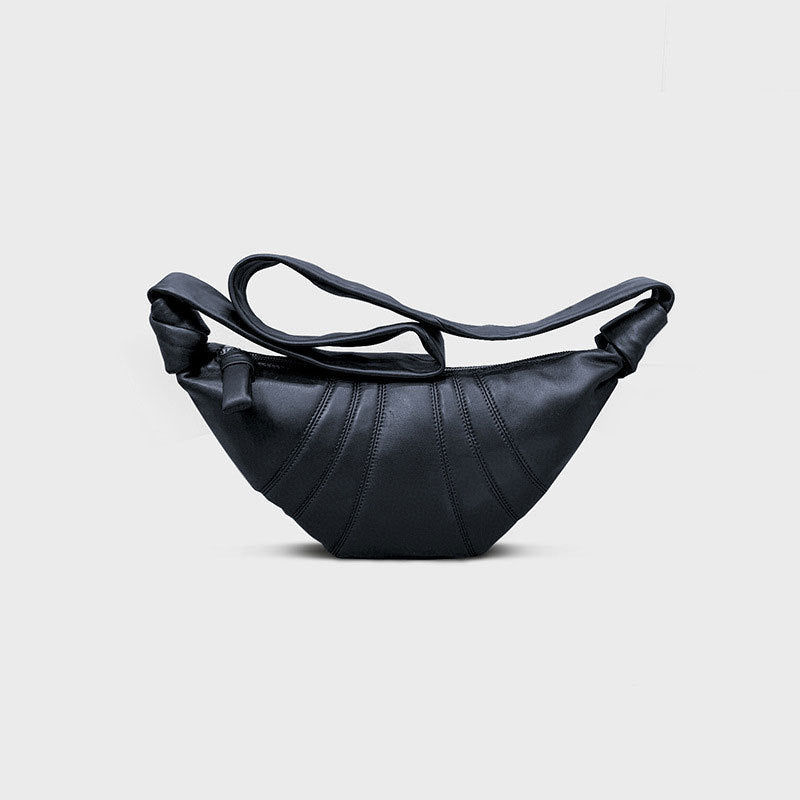 Neutral Croissant Kosong Idle Style Niche Bags