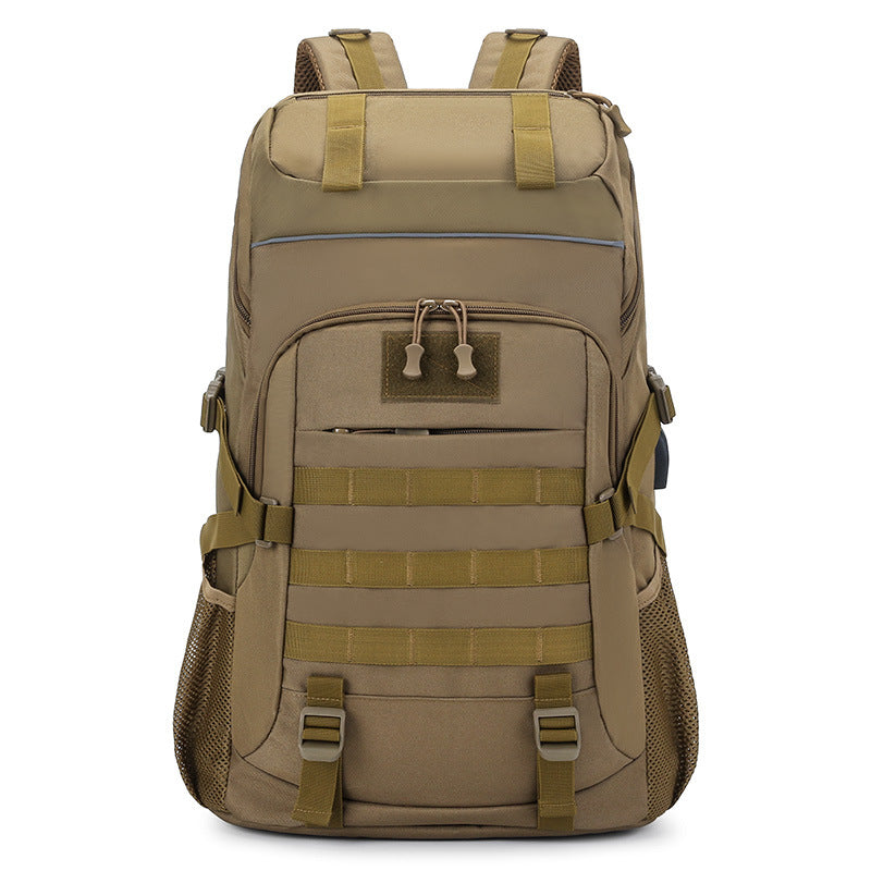 Men's Large Capacity Hiking Portable Combat Burden Universal Backpack