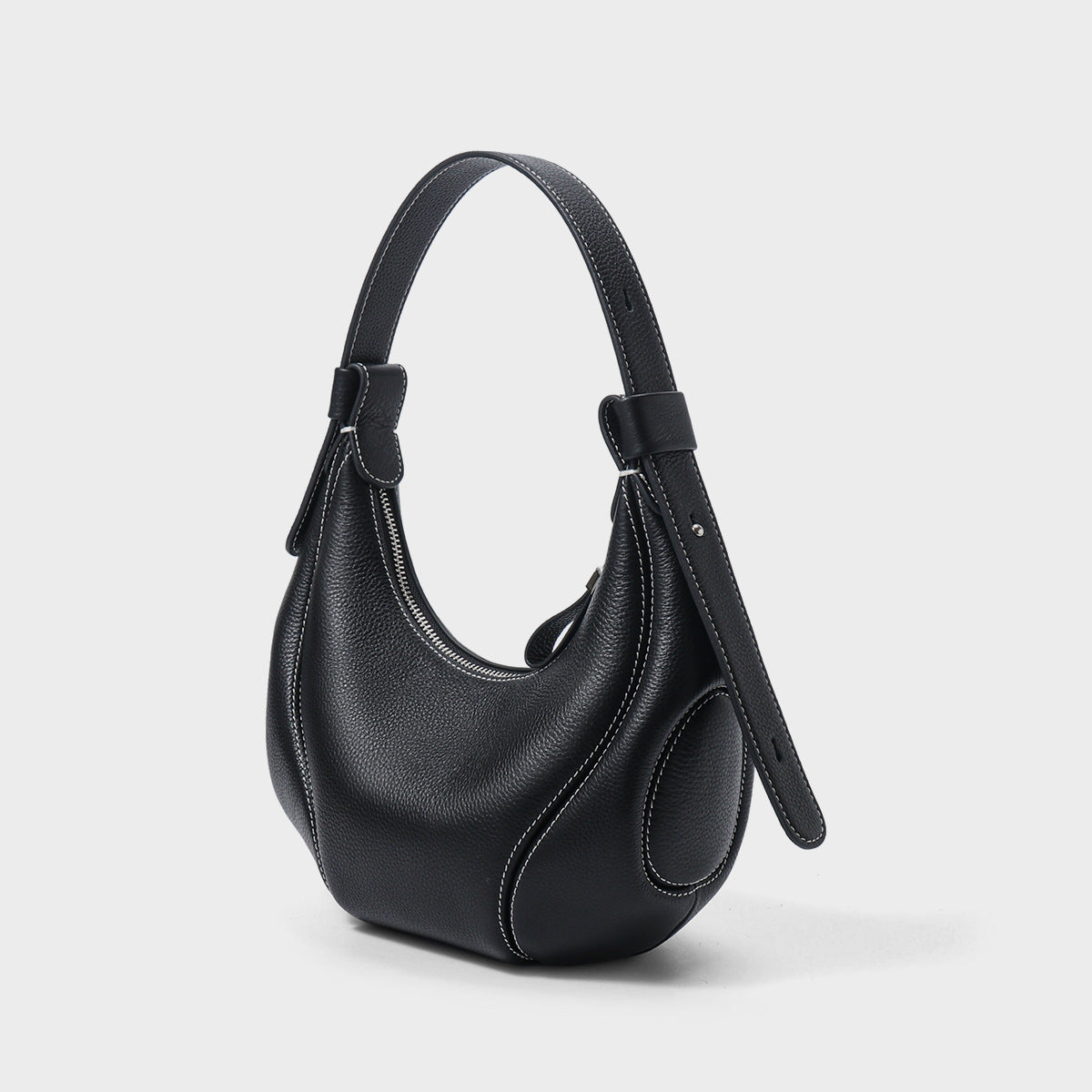 Women's Fashion Underarm Summer First Layer Cowhide Bags