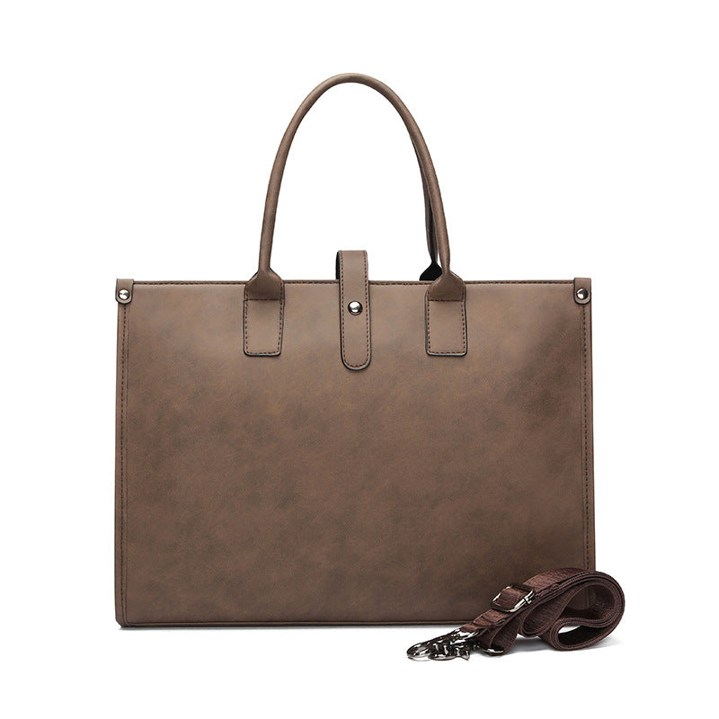 Men's Retro Business Korean Document Fashion Commuter Men's Tote