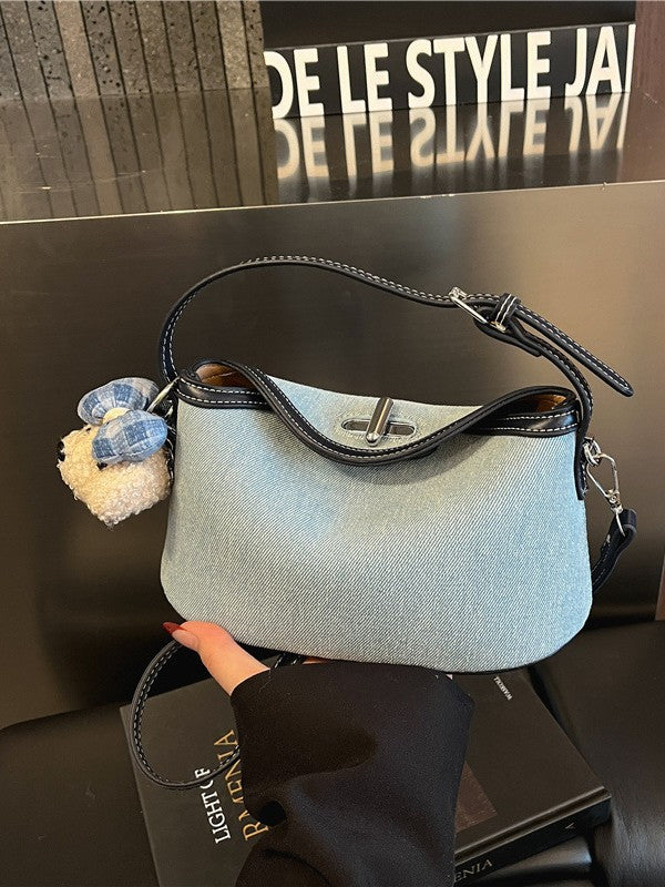 Women's Retro Minority Textured Carrying Suede Simple Women's Messenger Bag