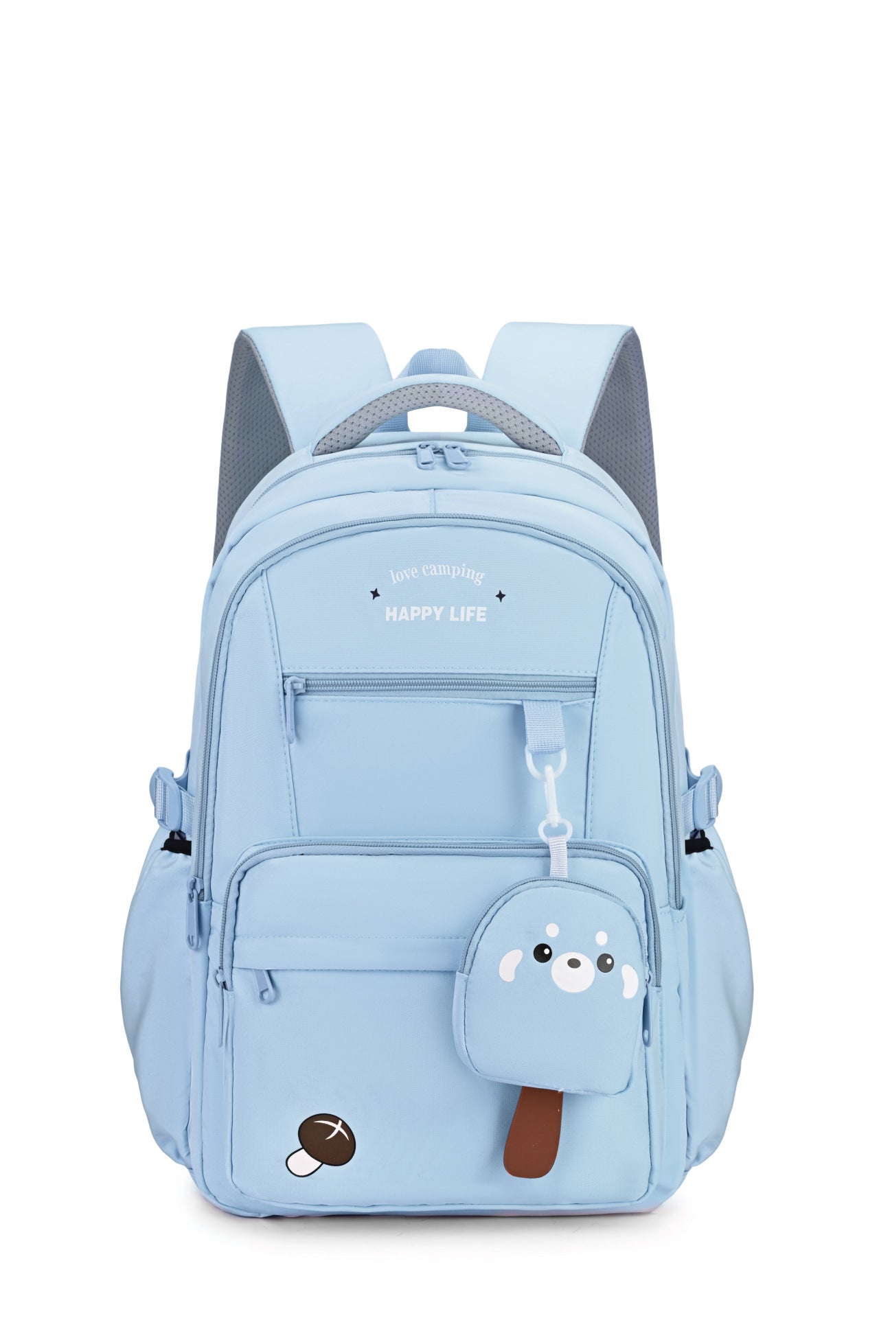 Solid Color Simple Fashion Cute Puppy Lightweight For Going Out Backpacks