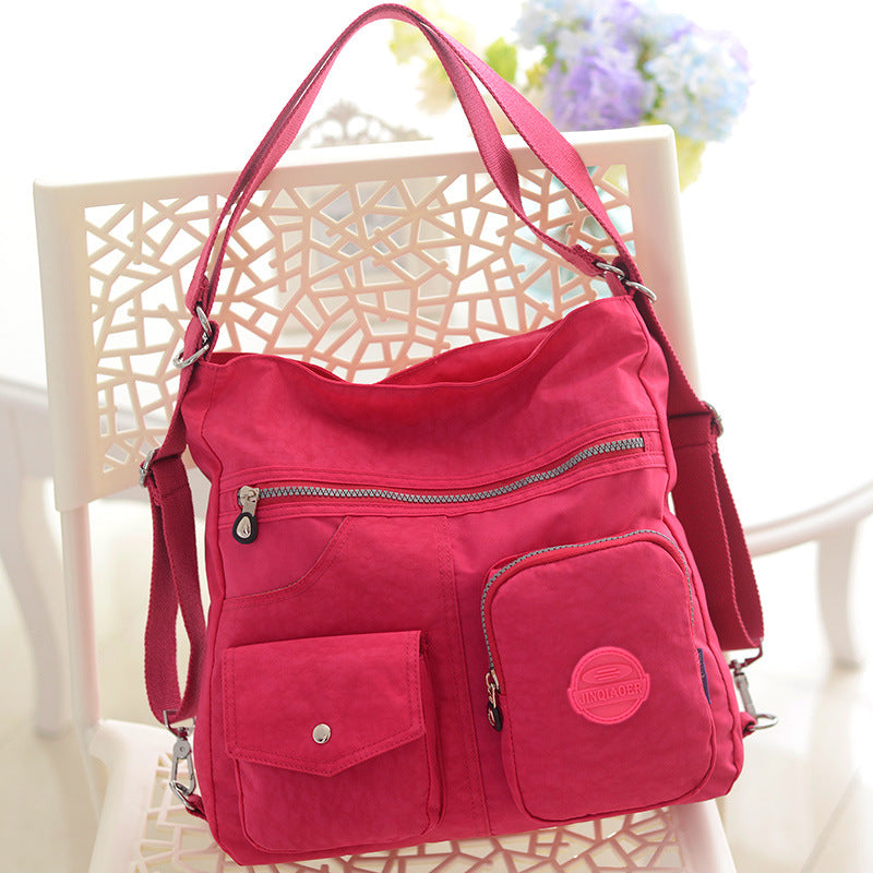 Women's Large Capacity Nylon Lightweight Shoulders Backpacks