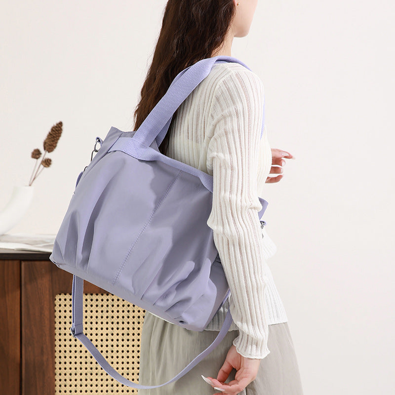 Simple Nylon Cloth Fashion Design Large Tote Bag