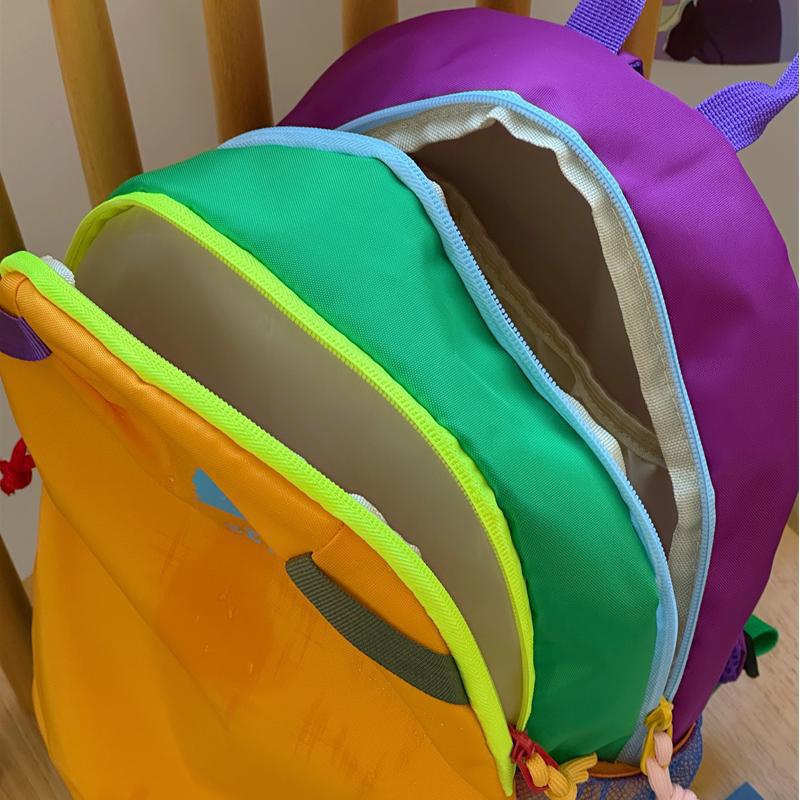 Children's Dopamine Contrast Color Female Preppy Style Women's Messenger Bag