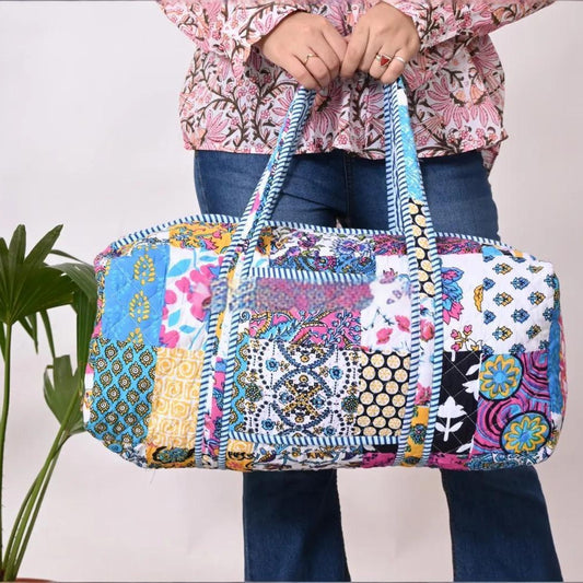 Large Capacity Trendy Quilting Embroidery Creative Homemade Bags