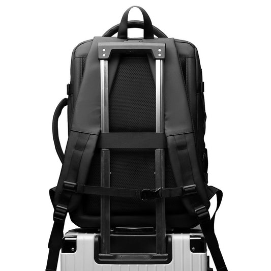Men's Large Capacity Scalable Commuter Computer Excursion Backpacks