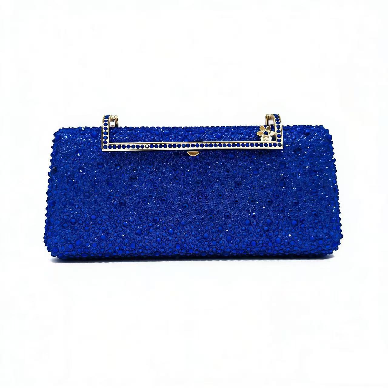 Women's Light Luxury Full Diamond Rhinestone Banquet Party Dinner Bag