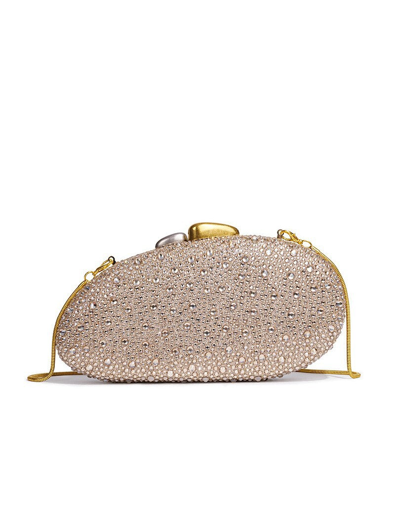 Women's Fashion Diamond Chain Party Clutch Good-looking Bags