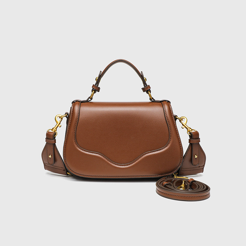 Women's Home Saddle One Wide Strap Underarm Women's Messenger Bag