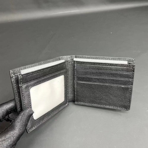 Men's Crocodile Bone Leather Short Genuine Multifunctional Multiple Slots Large Bags
