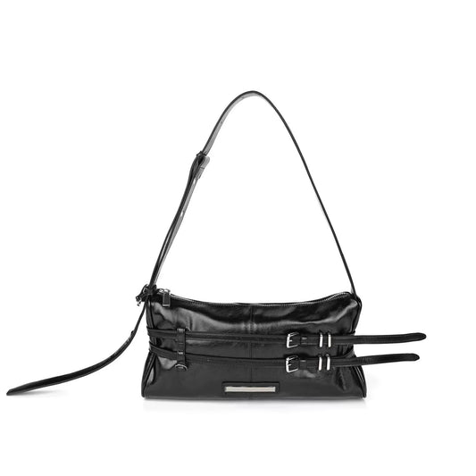 Trendy Niche Pairs Motorcycle Bandage Underarm Tote Bag