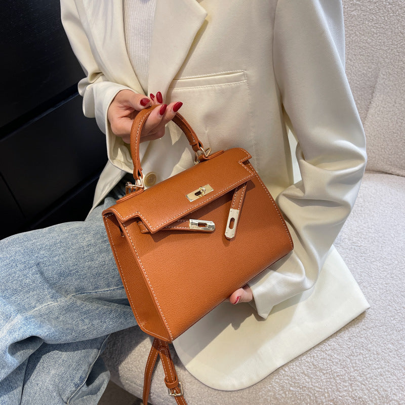 Women's Advanced Texture Portable Retro Kelly Women's Shoulder Bag