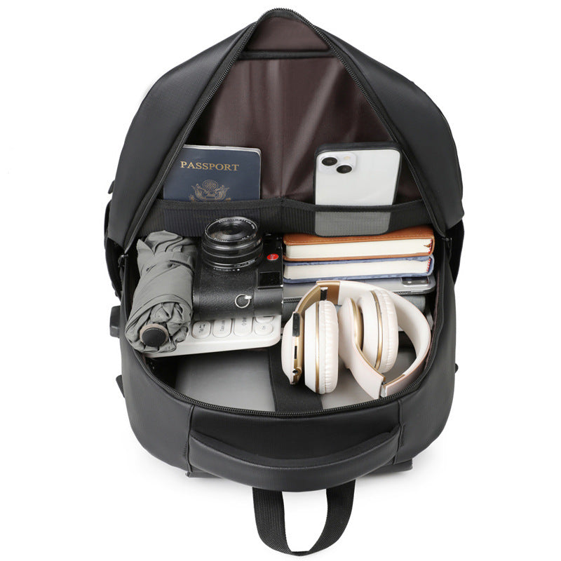 Men's Derm Printed Computer Large Capacity Business Backpack