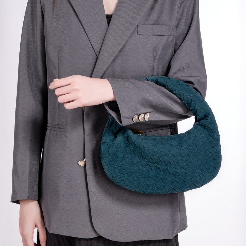 Women's Cloud Dumpling Underarm Large Capacity Croissant Knotted Women's Handbag