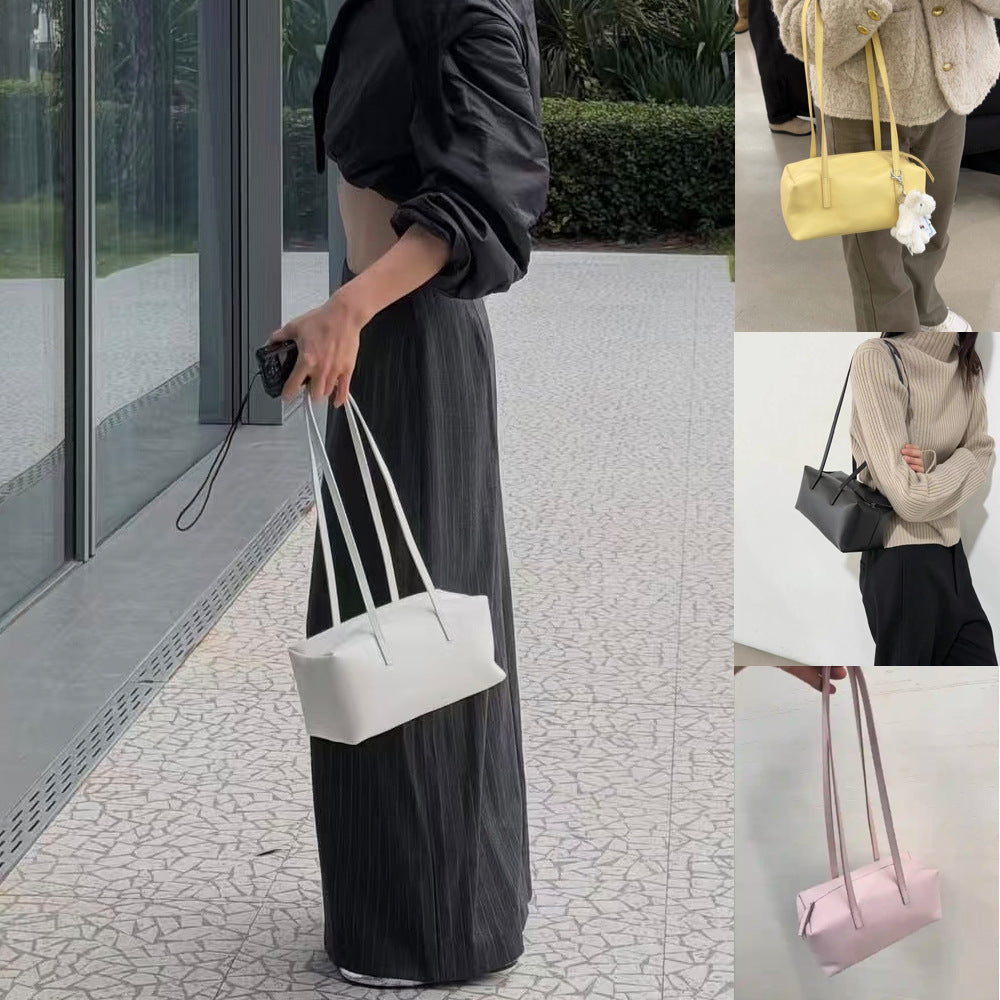 Niche Female Leather Underarm Live Broadcast Bags
